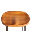 Backless Driftwood Barstool