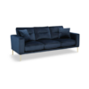Regency Sofa Velvet Blue
