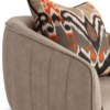 Kelsey Gray Leather Chair