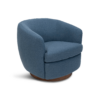 Sunday Indigo Swivel Chair