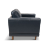 Hampton Blue Leather Chair