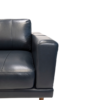 Hampton Blue Leather Sofa