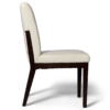 Allston Ivory Leather Dining Chair