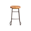 Backless Driftwood Barstool
