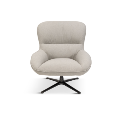 Sunday Silver Swivel Chair
