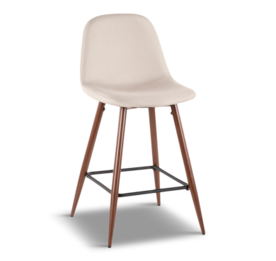 Pebble Beige Counter Height Stool