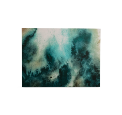 Cool Blue Abstract Art 1
