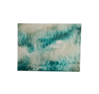Cool Blue Abstract Art 3
