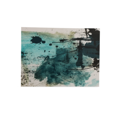 Cool Blue Abstract Art 5