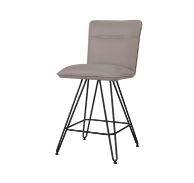 Demi Taupe Counter Stool