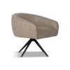 Kelsey Gray Leather Chair
