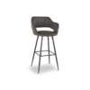 Margarite Gray Bar Stool