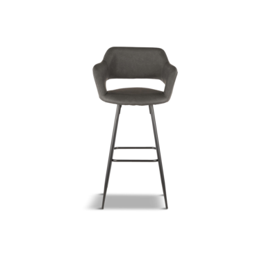 Margarite Gray Bar Stool