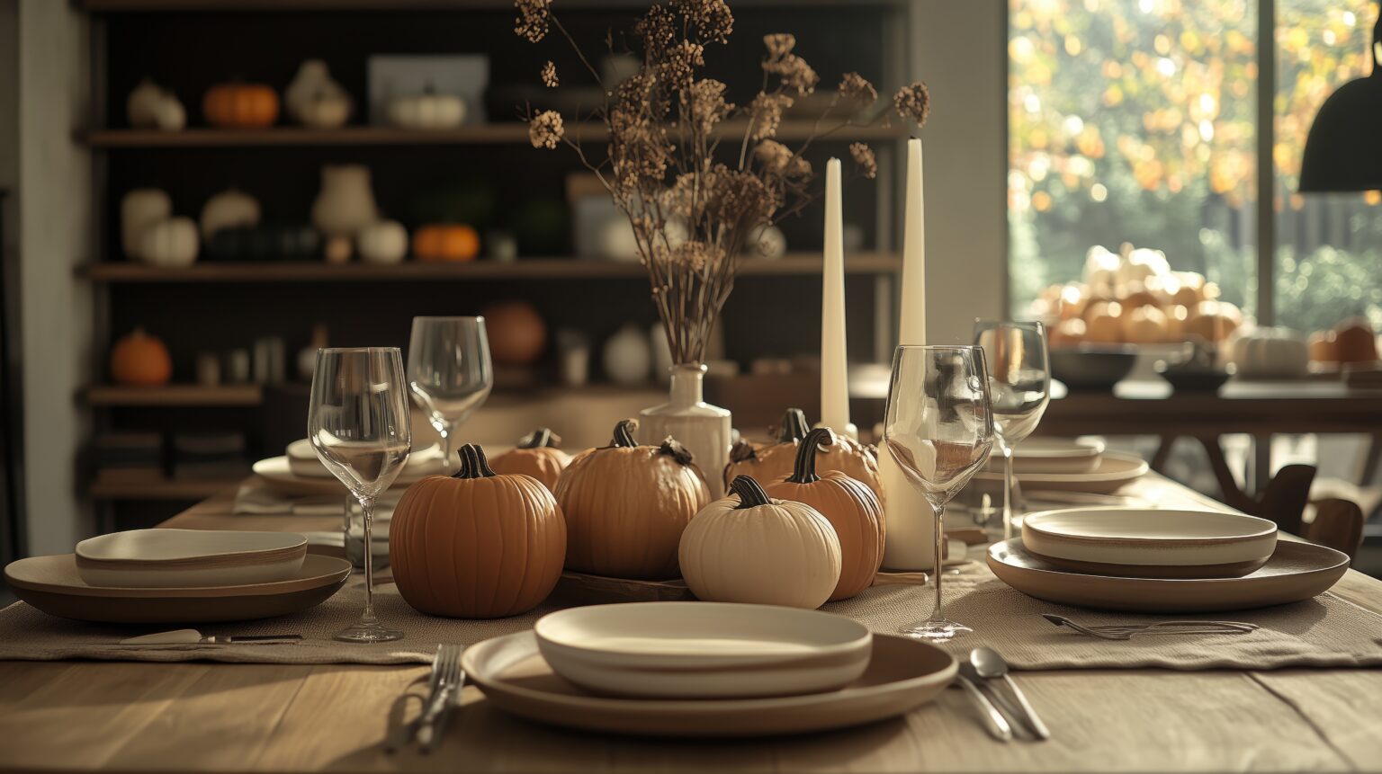 Thanksgiving Table Setting Ideas